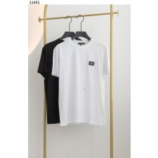 돌* 로고 태그 코튼 티셔츠