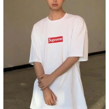 슈** 헐리우드 LA 박스 로고 반팔티  수입