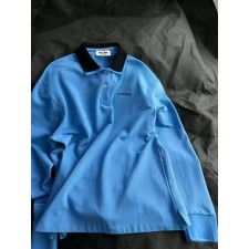 미*** 25 자수로고 더블 칼라 폴로 루즈핏 롱슬리브  수입