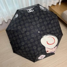 샤* C002 멀티 로고 3단 자동우산  양산 겸용