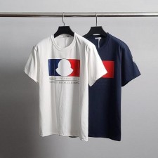 삼색프린팅 코튼 반팔티