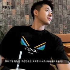 펜* 삼색 아이즈 로고 오버핏 티셔츠
