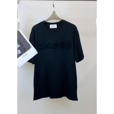 메* 마르지엘라 수입 웨더드 로고 티셔츠