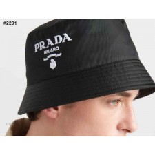 프** 리나일론 로고 버킷햇