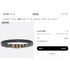 디* 오블리크 새들 여성 벨트