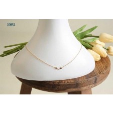 티** 미니 T 스마일 네크리스 목걸이