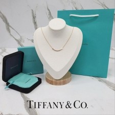 티** T 스마일 펜던트 목걸이 907