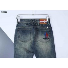 남성 빅로고 데님 팬츠