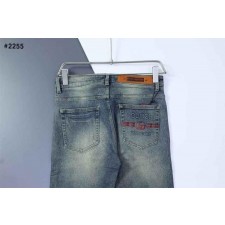 구* 레드 로고 데님진