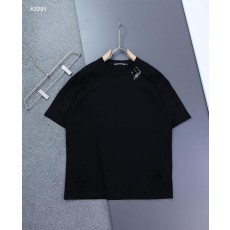 크* 빈티지 클립 크로스 라운드 반팔 티셔츠