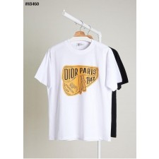 디* 새들 프린팅 숏 슬리브 그래픽 티셔츠