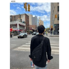 프** 수입프리미엄급 리나일론 및 가죽 백팩