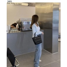 보** 수입고급 스몰 플립플랍 토트백