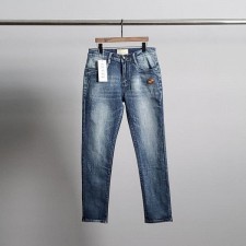 구* 캣프린트 워싱 청바지