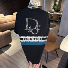 디* 백 오블리크 로고 티셔츠