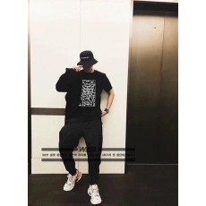 펜* 빅플라워 레터링 티셔츠