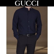 구* 넥라인 차이나 셔츠