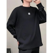 로** 25 아나그램 스몰로고 골지 맨투맨  수입