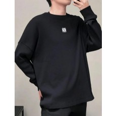 로** 25 아나그램 스몰로고 골지 맨투맨  수입