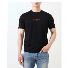 메* 마르지엘라 이니셜 로고 코튼 반팔티셔츠