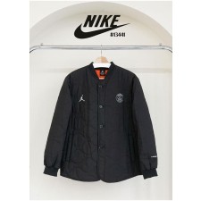 나** X 조던 남여공용 파리 생제르맹 퀄팅 앤썸 자켓