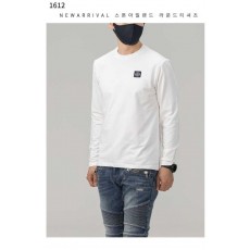 스* 미니패치 로고 화이트 티셔츠