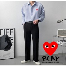 꼼* 스트라이프 셔츠