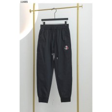 와펜 패치 우븐 조거 팬츠