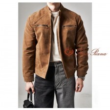 로* 피아나 바이커 지퍼 스웨이드 자켓 (3색상s)