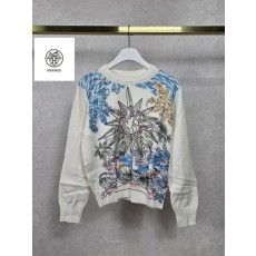 에*** 산수화 아트 니트