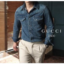 구* 프리미엄 청셔츠 D400