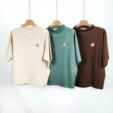 소트프 반목 5부 니트 반팔