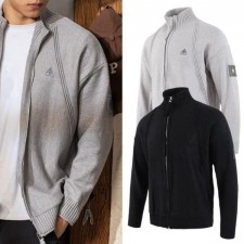 무*** 가위 자수 니트 집업