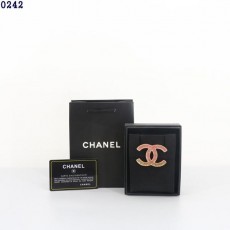 샤* 핑크골드 큐빅 브로치