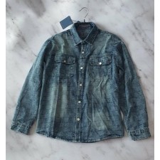 루* 다미에 데님 자켓