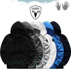 노** 켈 시보리 후드티