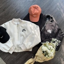 나** 에어로고 크롭자켓