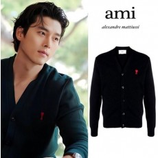 아* 드꾀흐 로고 리브드 엠브로이더드 커플 가디건