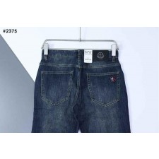 블랙로고 데님 팬츠