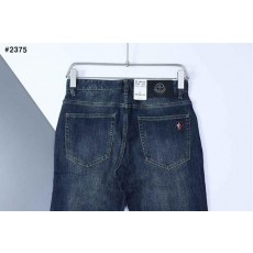 블랙로고 데님 팬츠