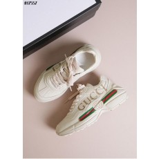 구* 띠 로고 라이톤 레더 스니커즈