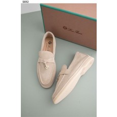 로* 피아나 썸머 참 워크 스웨이드 카프스킨 샌드 스톤