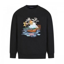 루* 엠브로이 자수 맨투맨