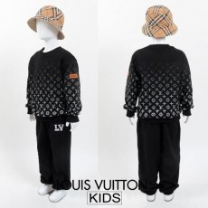 루* 그라데이션 로고 맨투맨 셋업