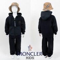 빅로고 배색 후드집업 셋업