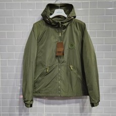 버** 백지퍼 포인트 후드 자켓