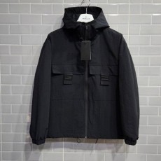 펜* FF포켓 퀄팅 후드 자켓