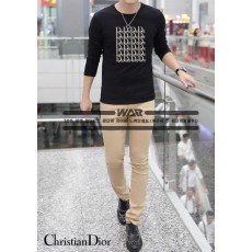 디* DI*R 레티링 박스 긴팔티셔츠 (시보리없음)