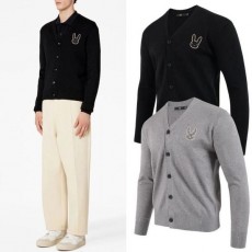 구* 래빗자수 울 니트 가디건