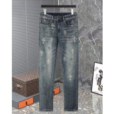 크* 멀티 로고 워싱스판 데님진수입최*고급